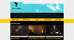 Desktop Screenshot of peaceittogether.com